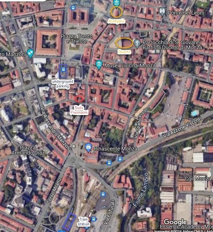 Daire Suite Piermarini In Centro Monza 15Min Da Milano
